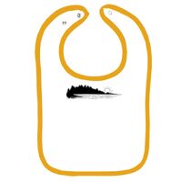 Infant Contrast Trim Terry Bib Thumbnail