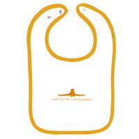 Infant Contrast Trim Terry Bib Thumbnail