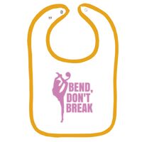 Infant Contrast Trim Terry Bib Thumbnail