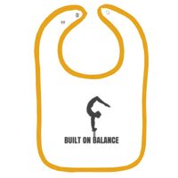 Infant Contrast Trim Terry Bib Thumbnail