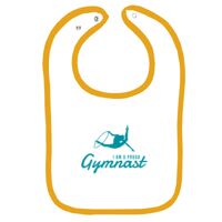 Infant Contrast Trim Terry Bib Thumbnail