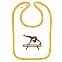 Infant Contrast Trim Terry Bib Thumbnail