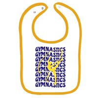 Infant Contrast Trim Terry Bib Thumbnail