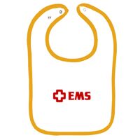 Infant Contrast Trim Terry Bib Thumbnail