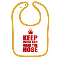 Infant Contrast Trim Terry Bib Thumbnail