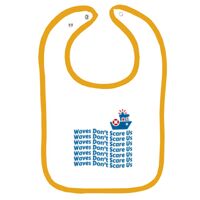 Infant Contrast Trim Terry Bib Thumbnail