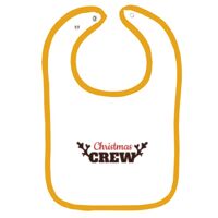 Infant Contrast Trim Terry Bib Thumbnail