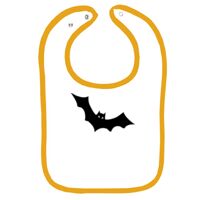 Infant Contrast Trim Terry Bib Thumbnail