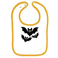 Infant Contrast Trim Terry Bib Thumbnail
