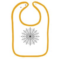 Infant Contrast Trim Terry Bib Thumbnail