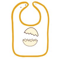 Infant Contrast Trim Terry Bib Thumbnail