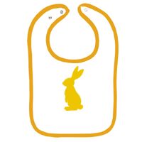 Infant Contrast Trim Terry Bib Thumbnail
