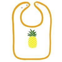 Infant Contrast Trim Terry Bib Thumbnail