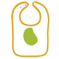 Infant Contrast Trim Terry Bib Thumbnail