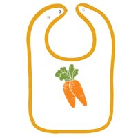 Infant Contrast Trim Terry Bib Thumbnail