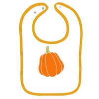 Infant Contrast Trim Terry Bib Thumbnail
