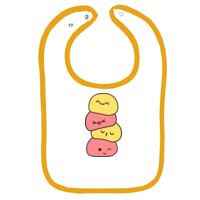 Infant Contrast Trim Terry Bib Thumbnail