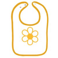 Infant Contrast Trim Terry Bib Thumbnail