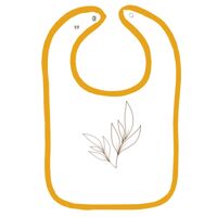 Infant Contrast Trim Terry Bib Thumbnail