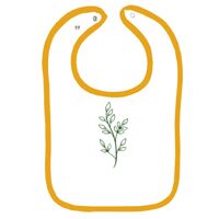 Infant Contrast Trim Terry Bib Thumbnail