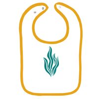 Infant Contrast Trim Terry Bib Thumbnail