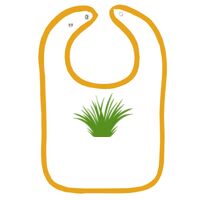 Infant Contrast Trim Terry Bib Thumbnail