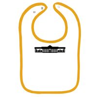 Infant Contrast Trim Terry Bib Thumbnail
