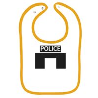 Infant Contrast Trim Terry Bib Thumbnail