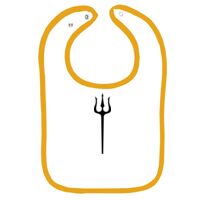 Infant Contrast Trim Terry Bib Thumbnail