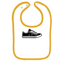 Infant Contrast Trim Terry Bib Thumbnail