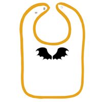 Infant Contrast Trim Terry Bib Thumbnail
