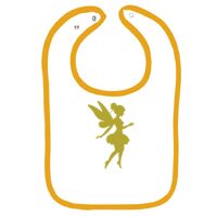 Infant Contrast Trim Terry Bib Thumbnail