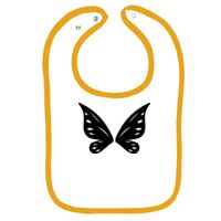 Infant Contrast Trim Terry Bib Thumbnail