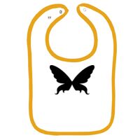 Infant Contrast Trim Terry Bib Thumbnail