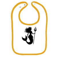 Infant Contrast Trim Terry Bib Thumbnail