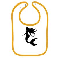 Infant Contrast Trim Terry Bib Thumbnail