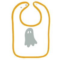 Infant Contrast Trim Terry Bib Thumbnail