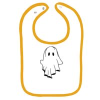 Infant Contrast Trim Terry Bib Thumbnail