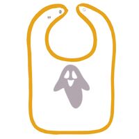Infant Contrast Trim Terry Bib Thumbnail