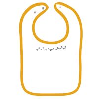 Infant Contrast Trim Terry Bib Thumbnail