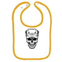 Infant Contrast Trim Terry Bib Thumbnail