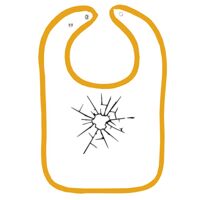 Infant Contrast Trim Terry Bib Thumbnail