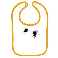 Infant Contrast Trim Terry Bib Thumbnail