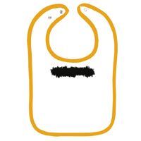 Infant Contrast Trim Terry Bib Thumbnail