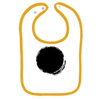 Infant Contrast Trim Terry Bib Thumbnail