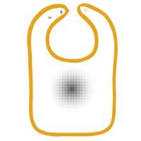Infant Contrast Trim Terry Bib Thumbnail