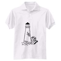 Adult EcoSmart® Jersey Knit Polo Thumbnail