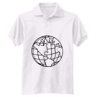 Adult EcoSmart® Jersey Knit Polo Thumbnail