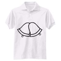 Adult EcoSmart® Jersey Knit Polo Thumbnail