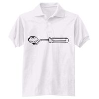 Adult EcoSmart® Jersey Knit Polo Thumbnail